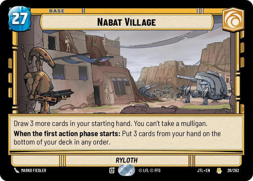 Nabat Village (028/262) [Jump to Lightspeed] - for just $0.10! 