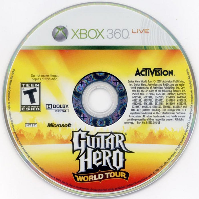 Guitar Hero: World Tour – Xbox 360 (X360) - for just $0! 