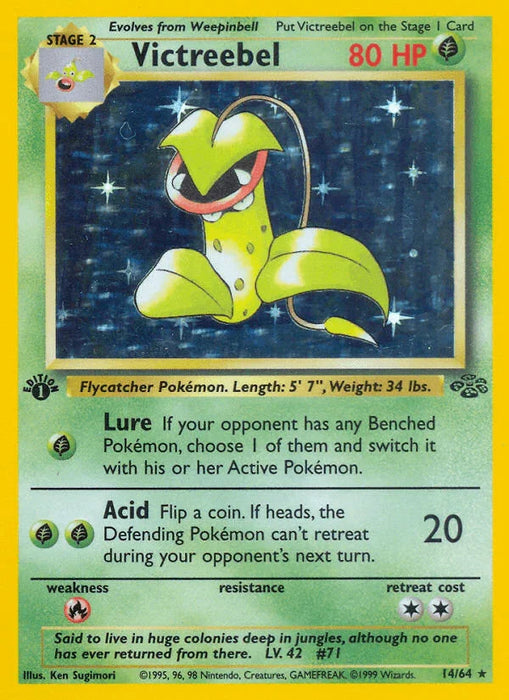 Victreebel (14/64) [Jungle 1st Edition] - for just $41.80! 