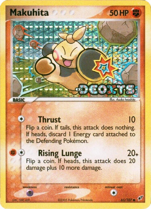 Makuhita (65/107) (Stamped) [EX: Deoxys] - for just $3.40! 