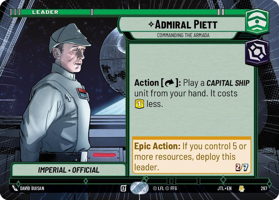 Admiral Piett - Commanding the Armada (Hyperspace) (267) [Jump to Lightspeed] - for just $0.15! 