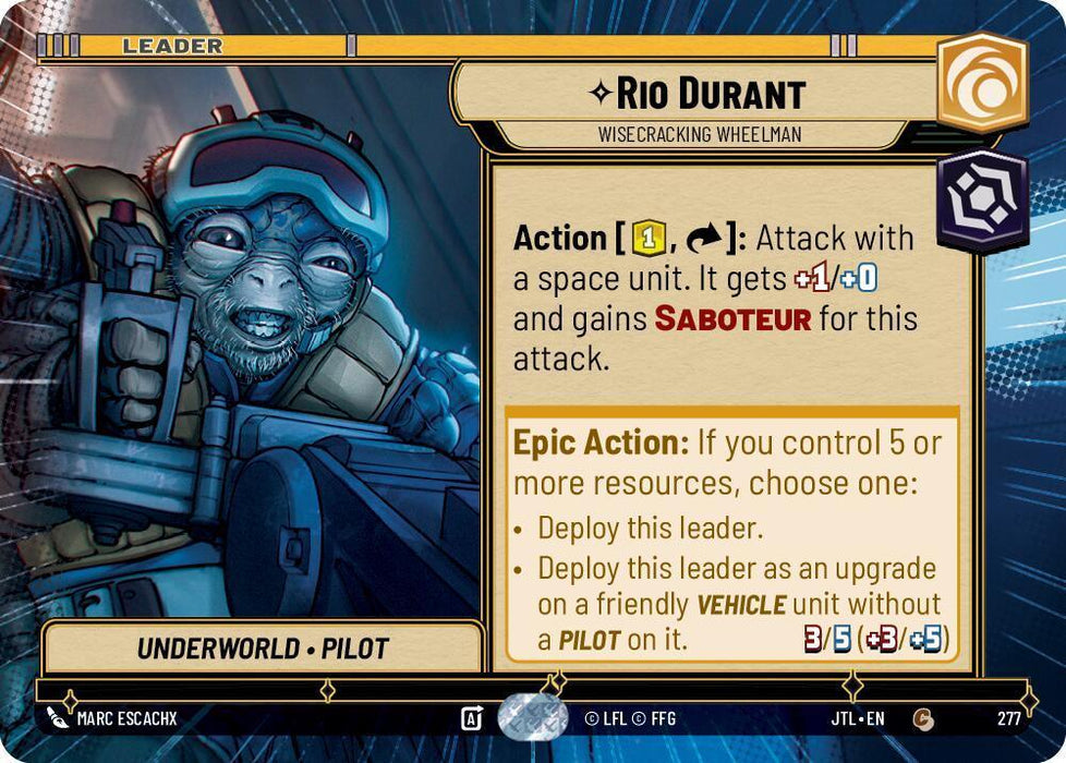 Rio Durant - Wisecrack Wheelman (Hyperspace) (277) [Jump to Lightspeed] - for just $0.10! 