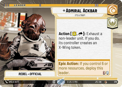 Admiral Ackbar - It's A Trap! (Hyperspace) (278) [Jump to Lightspeed] - for just $0.10! 