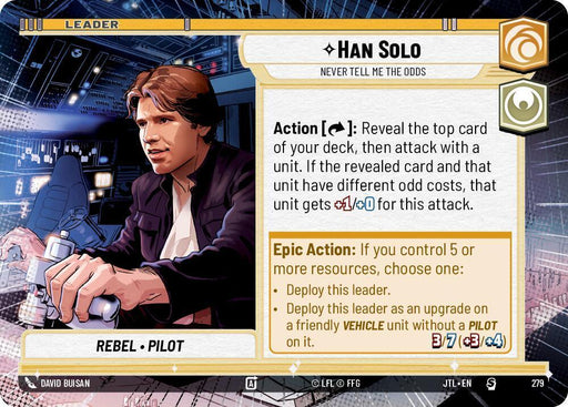 Han Solo - Never Tell Me the Odds (Hyperspace) (279) [Jump to Lightspeed] - for just $0.15! 