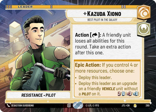 Kazuda Xiono - Best Pilot in the Galaxy (Hyperspace) (280) [Jump to Lightspeed] - for just $0.10! 