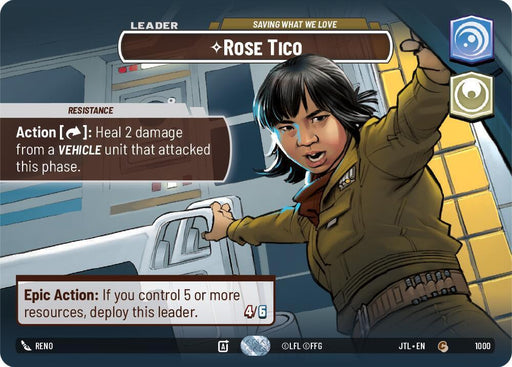 Rose Tico - Saving What We Love (Showcase) (1000) [Jump to Lightspeed] - for just $9.95! 