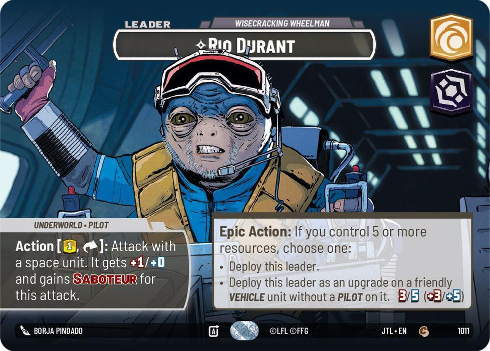 Rio Durant - Wisecrack Wheelman (Showcase) (1011) [Jump to Lightspeed] - for just $14.15! 