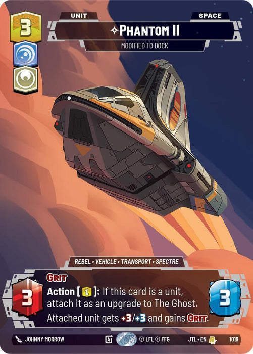 Phantom II - Modified to Dock (Prestige) (1019) [Jump to Lightspeed] - for just $1! 