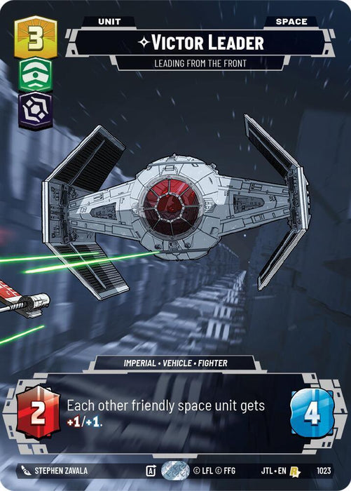 Victor Leader - Leading from the Front (Prestige) (1023) [Jump to Lightspeed] - for just $3.50! 