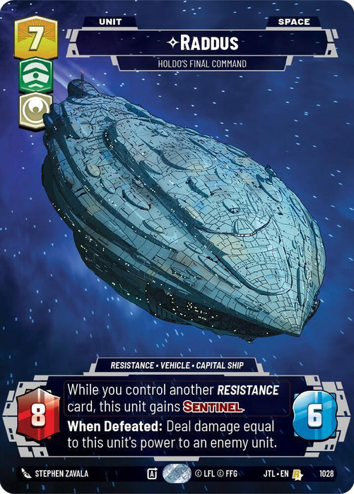 Raddus - Holdo's Final Command (Prestige) (1028) [Jump to Lightspeed] - for just $0.70! 
