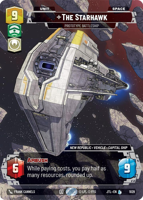 The Starhawk - Prototype Battleship (Prestige) (1029) [Jump to Lightspeed] - for just $0.90! 