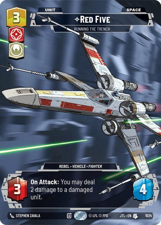Red Five - Running the Trench (Prestige) (1034) [Jump to Lightspeed] - for just $3.65! 
