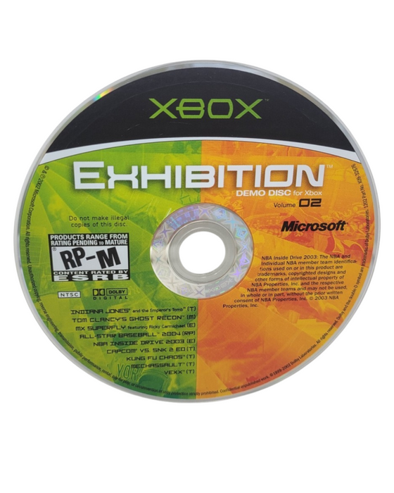 Xbox Exhibition Volume 2 – Xbox (XBOX) - for just $7.99! 