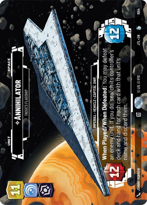 Annihilator - Tagge's Flagship (Prestige Foil) (1054) [Jump to Lightspeed] - for just $5.45! 