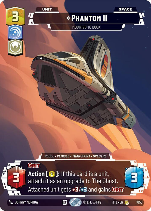 Phantom II - Modified to Dock (Prestige Foil) (1055) [Jump to Lightspeed] - for just $1.60! 