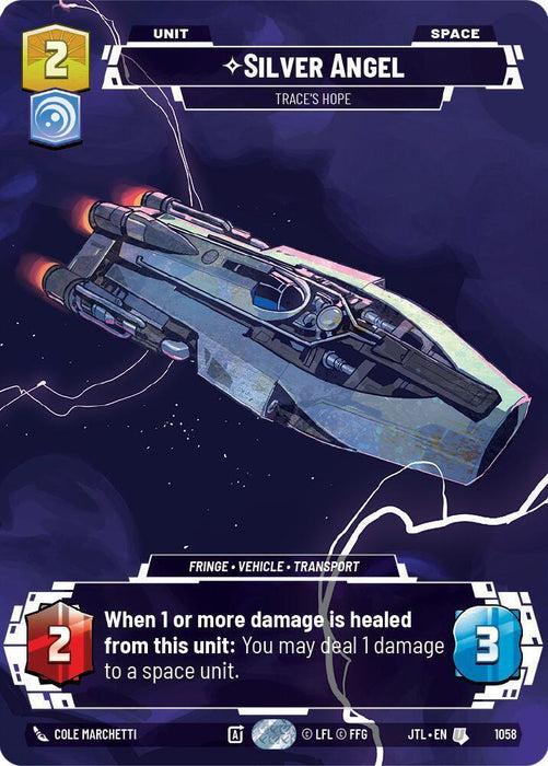 Silver Angel - Trace's Hope (Prestige Foil) (1058) [Jump to Lightspeed] - for just $0.80! 