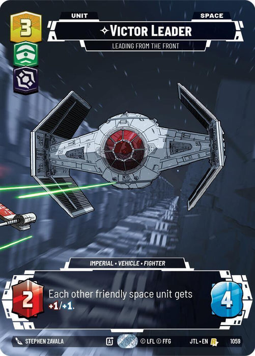 Victor Leader - Leading from the Front (Prestige Foil) (1059) [Jump to Lightspeed] - for just $6.10! 