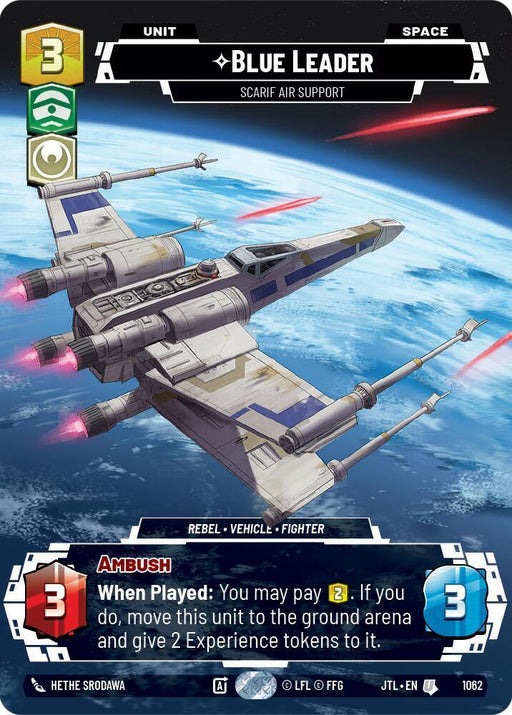 Blue Leader - Scarif Air Support (Prestige Foil) (1062) [Jump to Lightspeed] - for just $7.55! 