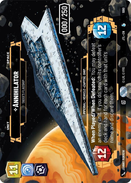 Annihilator - Tagge's Flagship (Serialized) (1090) [Jump to Lightspeed] - for just $200! 