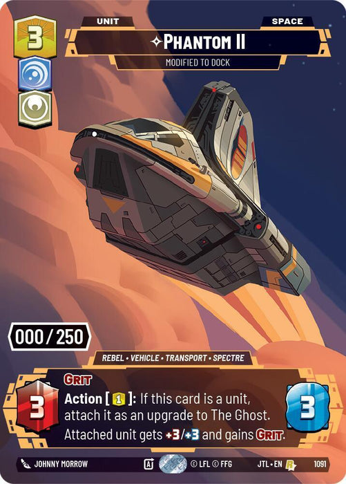 Phantom II - Modified to Dock (Serialized) (1091) [Jump to Lightspeed] - for just $70! 