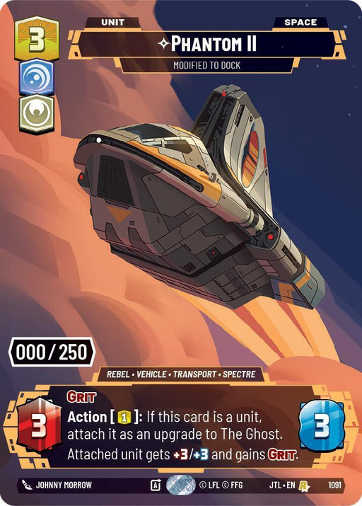 Phantom II - Modified to Dock (Serialized) (1091) [Jump to Lightspeed] - for just $70! 