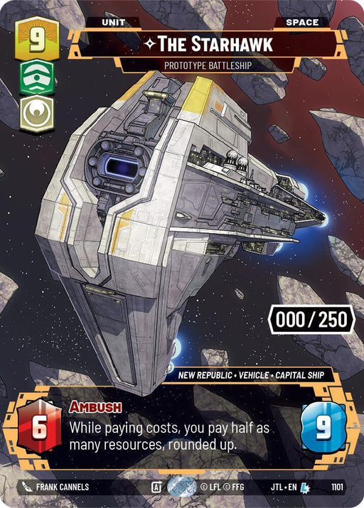The Starhawk - Prototype Battleship (Serialized) (1101) [Jump to Lightspeed] - for just $36.85! 