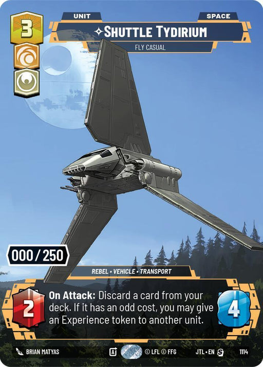 Shuttle Tydirium - Fly Casual (Serialized) (1114) [Jump to Lightspeed] - for just $23.60! 