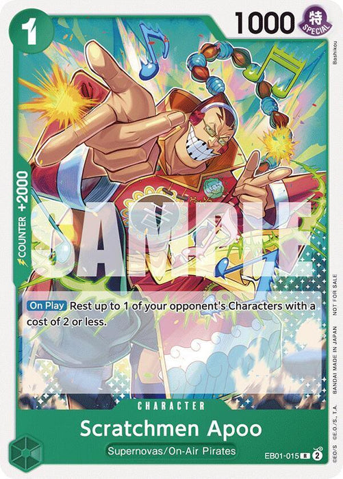 Scratchmen Apoo (Tournament Pack 2025 Vol. 2) [One Piece Promotion Cards] - for just $0.10! 