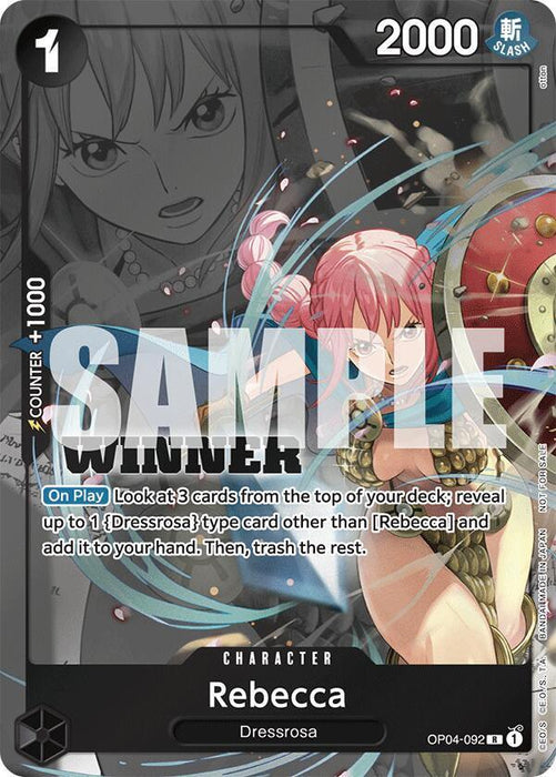 Rebecca (Winner Pack 2025 Vol. 2) [One Piece Promotion Cards] - for just $3.55! 
