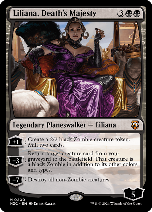 Liliana, Death's Majesty (M3C-200) - Modern Horizons 3 Commander - for just $0.11! 