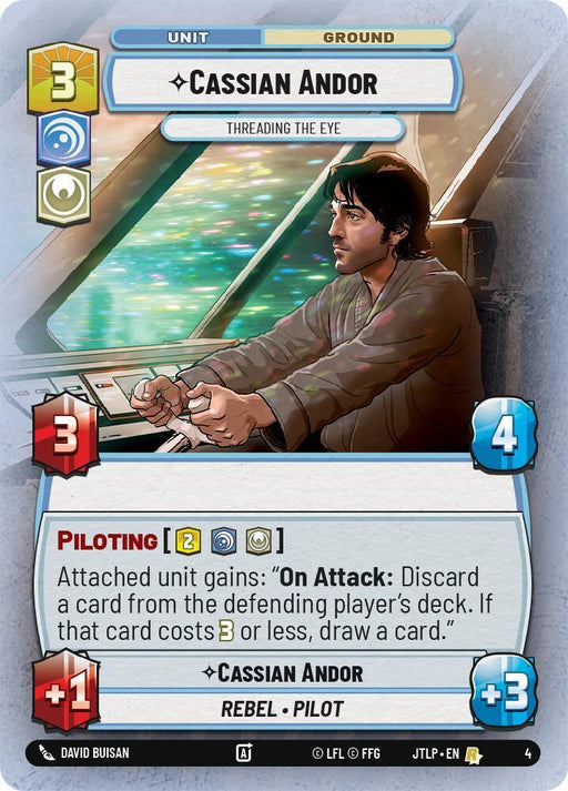 Cassian Andor - Threading the Eye (4) [Jump to Lightspeed: Weekly Play] - for just $0.30! 