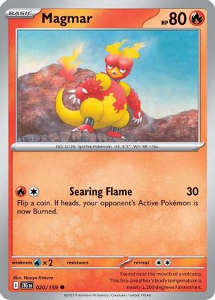 Magmar 020/159 - SV09 Journey Together - for just $0.03! 