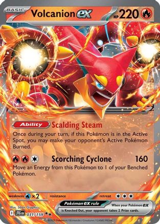 Volcanion ex 031/159 - SV09 Journey Together Holofoil - for just $0.30! 