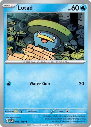 Lotad 035/159 - SV09 Journey Together - for just $0.07! 