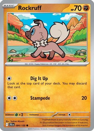 Rockruff 084/159 - SV09 Journey Together - for just $0.05! 