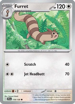 Furret 119/159 - SV09 Journey Together - for just $0.05! 