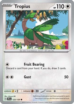 Tropius 123/159 - SV09 Journey Together - for just $0.05! 
