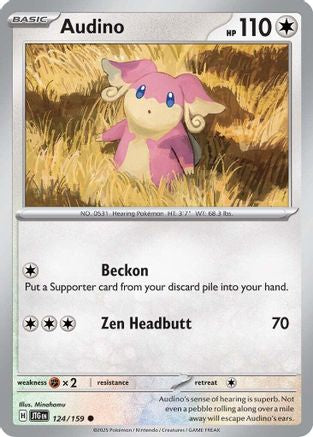 Audino 124/159 - SV09 Journey Together - for just $0.05! 