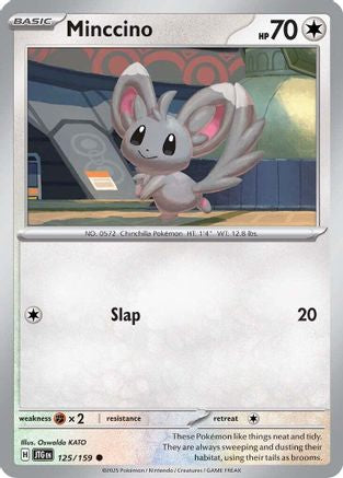 Minccino 125/159 - SV09 Journey Together - for just $0.05! 