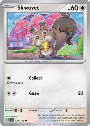 Skwovet 131/159 - SV09 Journey Together - for just $0.05! 