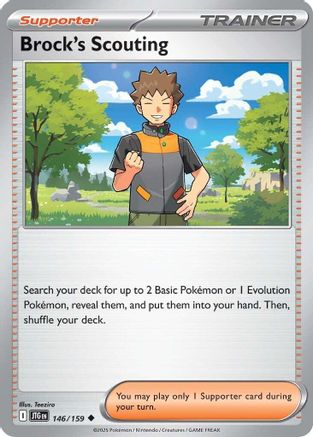 Brock's Scouting 146/159 - SV09 Journey Together - for just $0.16! 