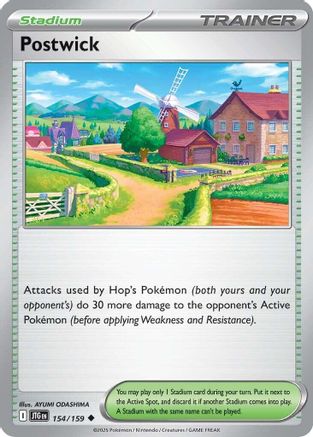 Postwick 154/159 - SV09 Journey Together Reverse Holofoil - for just $0.05! 