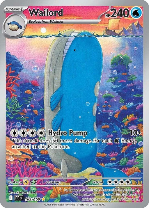 Wailord (162/159) [Scarlet & Violet: Journey Together] - for just $7.30! 