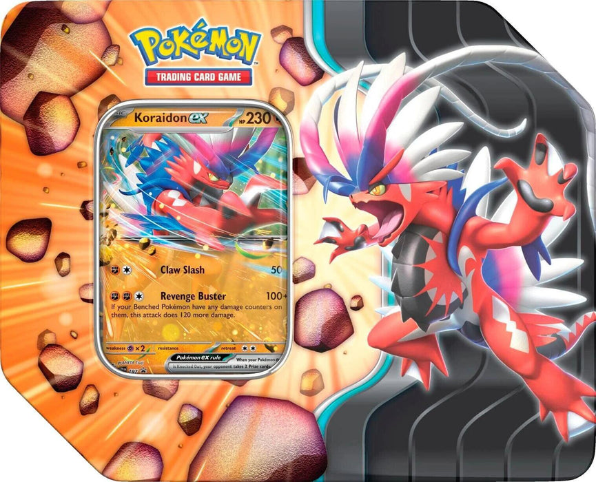 Slashing Legends Tin (Koraidon ex) - for just $30! 