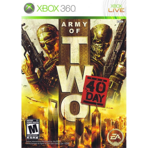 Army of Two: The 40th Day (Xbox 360) - Just $0! Shop now at Retro Gaming of Denver