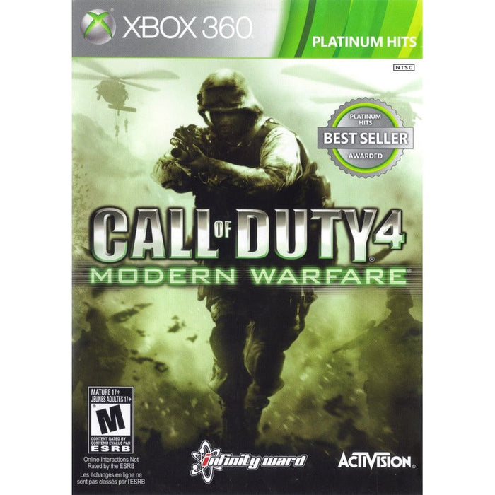 Call of Duty 4: Modern Warfare (Platinum Hits) (Xbox 360) - Just $0! Shop now at Retro Gaming of Denver