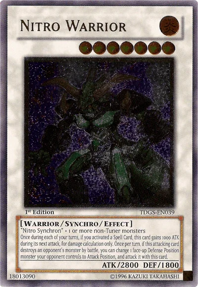 Nitro Warrior [TDGS-EN039] Ultimate Rare - for just $9.55! 