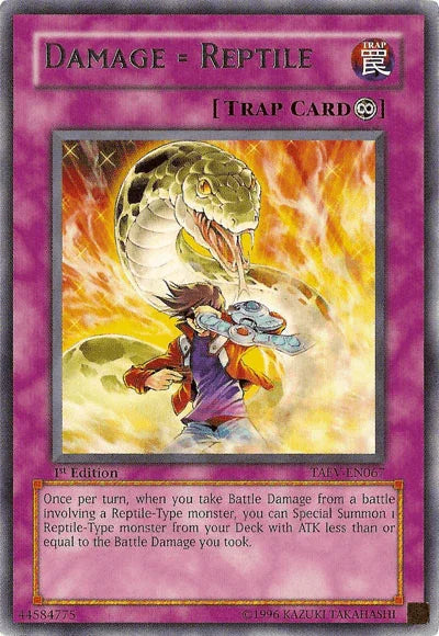 Damage = Reptile [TAEV-EN067] Rare - for just $0.15! 