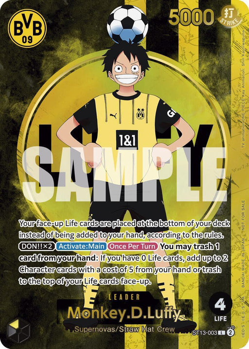 Monkey.D.Luffy (BVB x One Piece Campaign) [One Piece Promotion Cards] - for just $294.75! 