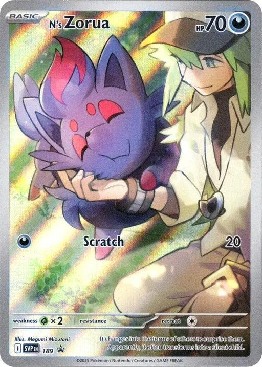 N's Zorua (SVP189) [Scarlet & Violet: Black Star Promos] - for just $4.80! 